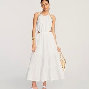 J Crew Harbour Side-Cutout Dress